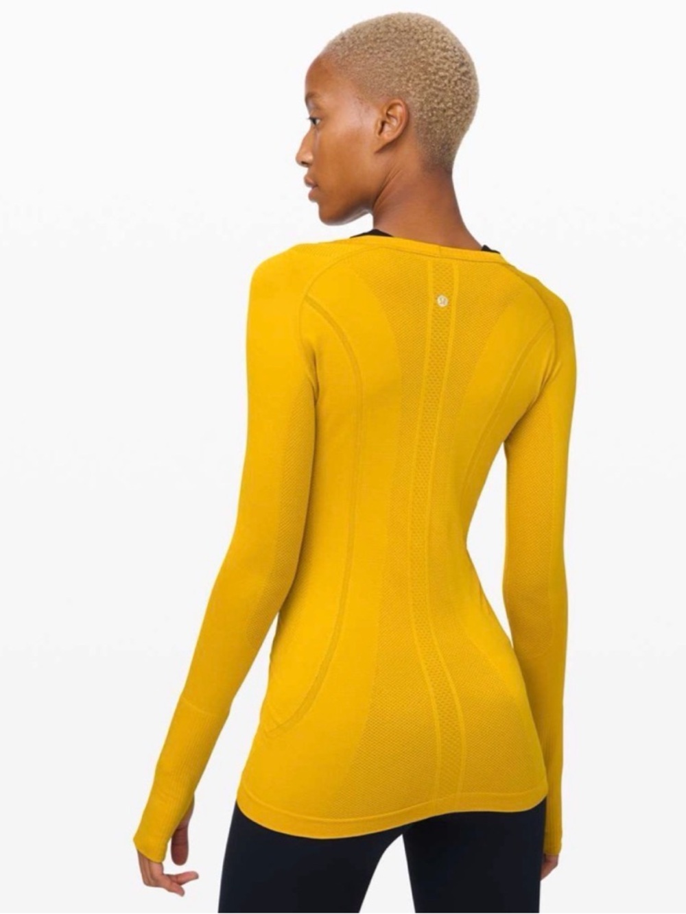 Lululemon Swiftly Tech Long Sleeve Crew 
Honeycomb / Honeycomb 6 - Picture 3 of 8